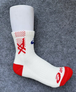 Set 5 Đôi A11 Asics Trắng Đỏ