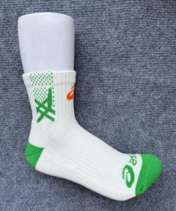 Set 5 Đôi A11 Asics Trắng Xanh Chuối