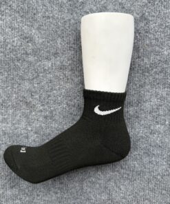 Set 5 Đôi D03 Nike - Drifit Đen Cổ Ngắn