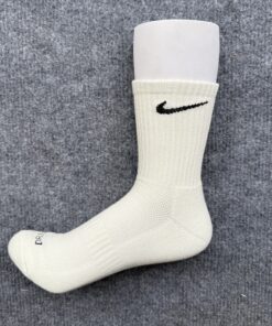 Set 5 Đôi D03 Nike - Drifit Trắng Cổ Trung