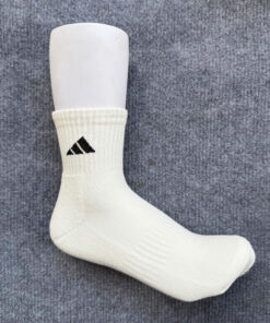 Set 5 Đôi A26 Adidas Trắng Cổ Trung