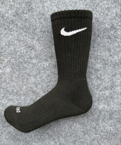 Set 5 Đôi D03 Nike - Drifit Đen Cổ Cao