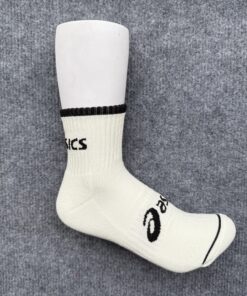 Set  5 Đôi Asics A10 Trắng Cổ Đen