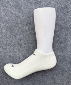 Set 5 Đôi D03 Nike - Drifit Trắng Cổ Lười